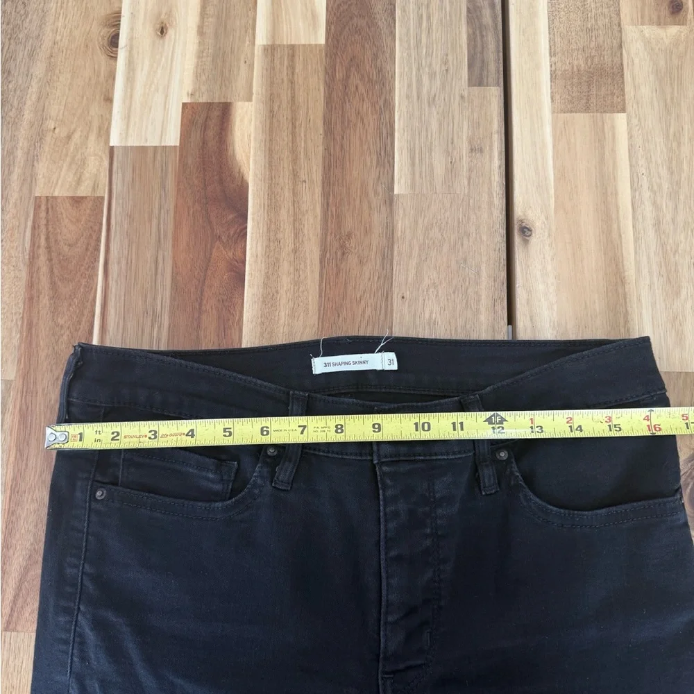 Levi's‎ 311 Shaping Skinny Black Womens Jeans Size W31